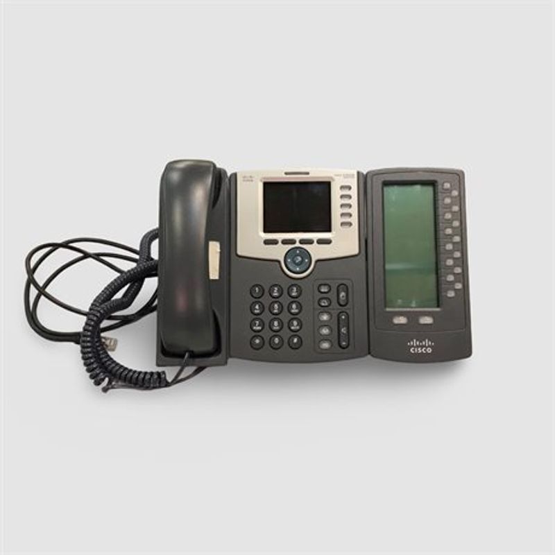 Telefon Cisco SPA525G2 + SPA500DS kopplingssats - begagnad