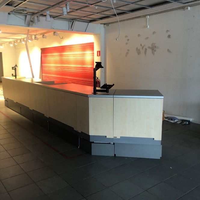 Huvudbild Butiksdisk Hestra 7 delar - begagnad