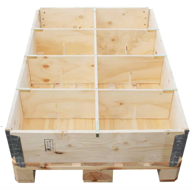 Pallkrageavdelare i slitsad plywood – 8 fack