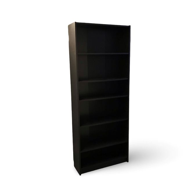 Huvudbild Hylla Billy 80x202 cm svart/ekmönstrad - begagnad