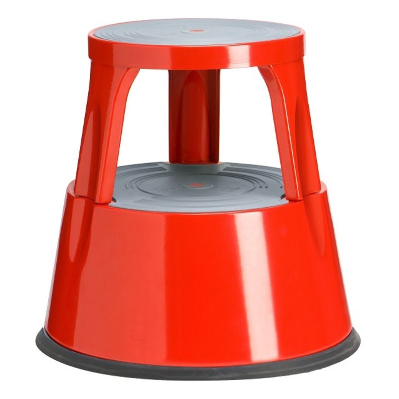 Stegpall Twin Steel Röd