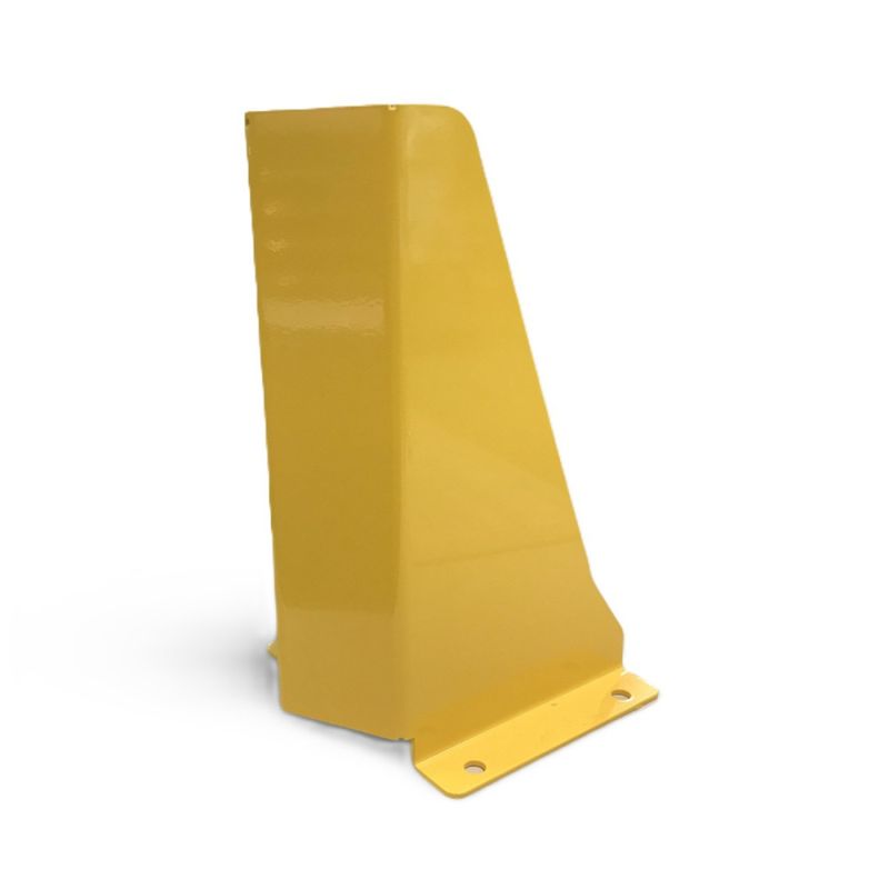 Påkörningsskydd för stolpe H:400 mm gul