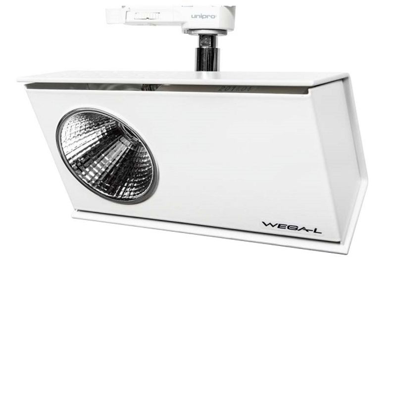 Spotlight Wega-L Alfa LED 5.0 X-Wide vit