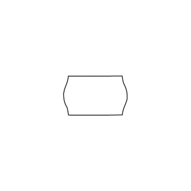 Huvudbild Etikett Meto 26x16mm G2 vit