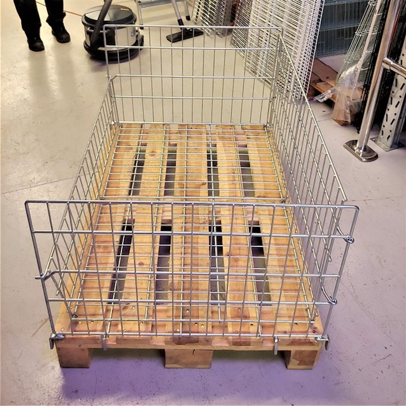 Stapel-/pallkorg Stockholm - begagnad