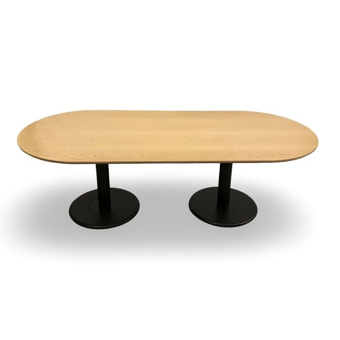 Huvudbild Konferensbord 2250x1000mm askfanér - begagnat