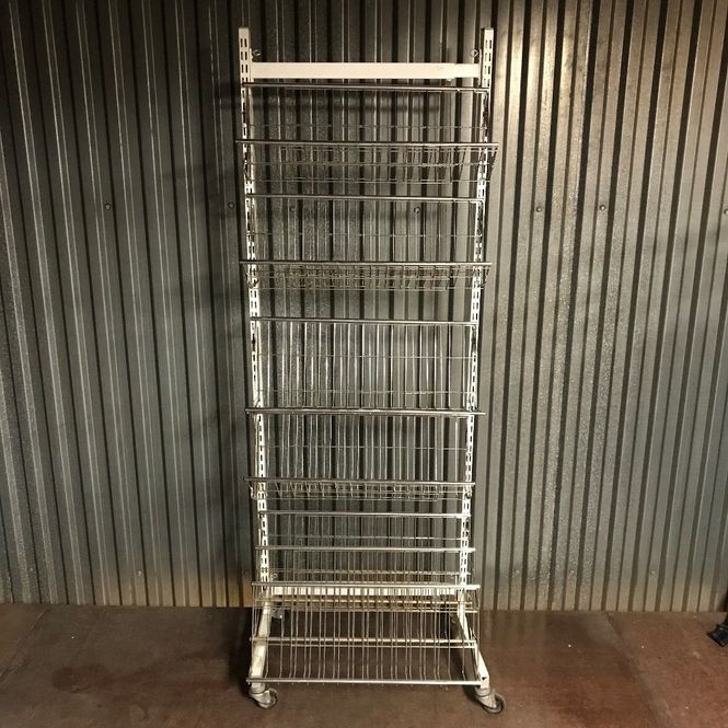 Huvudbild Tidskriftshylla på hjul - begagnad