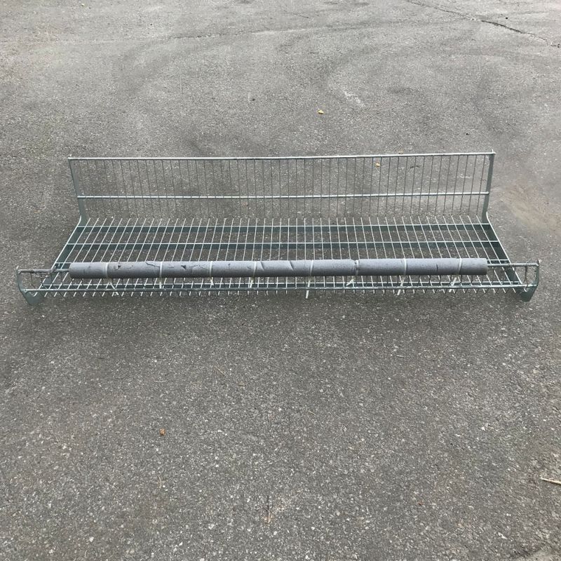 Trådhylla öppna sidor bredd 1250 mm - begagnad