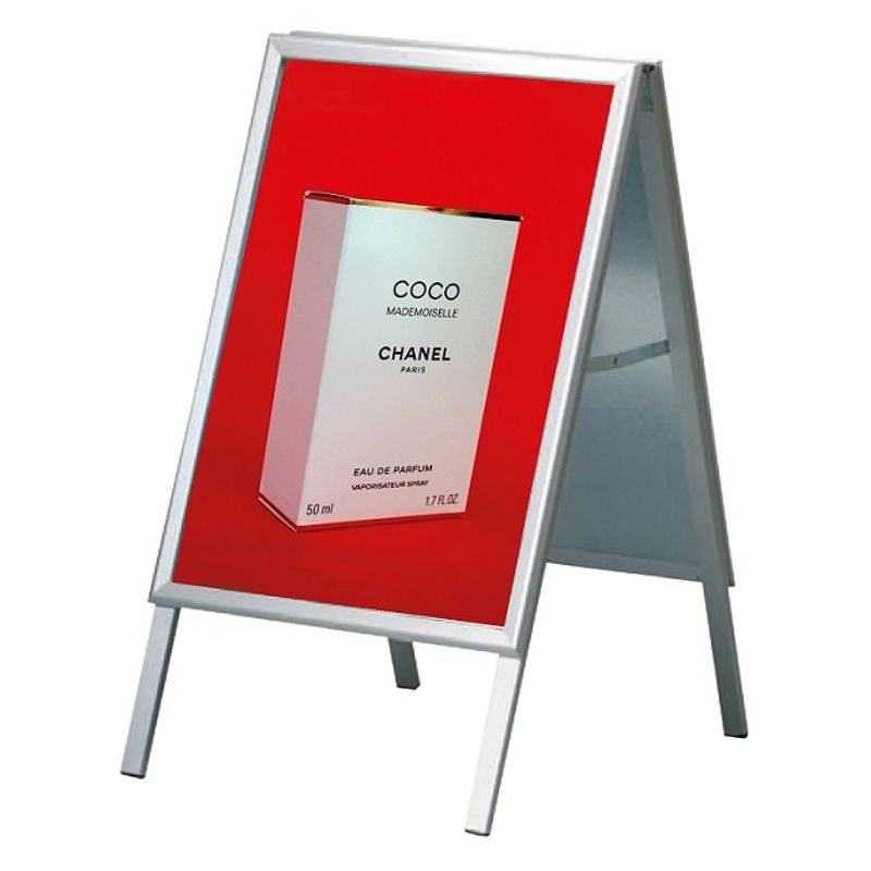 Gatupratare A-bock Alu 50x70 cm