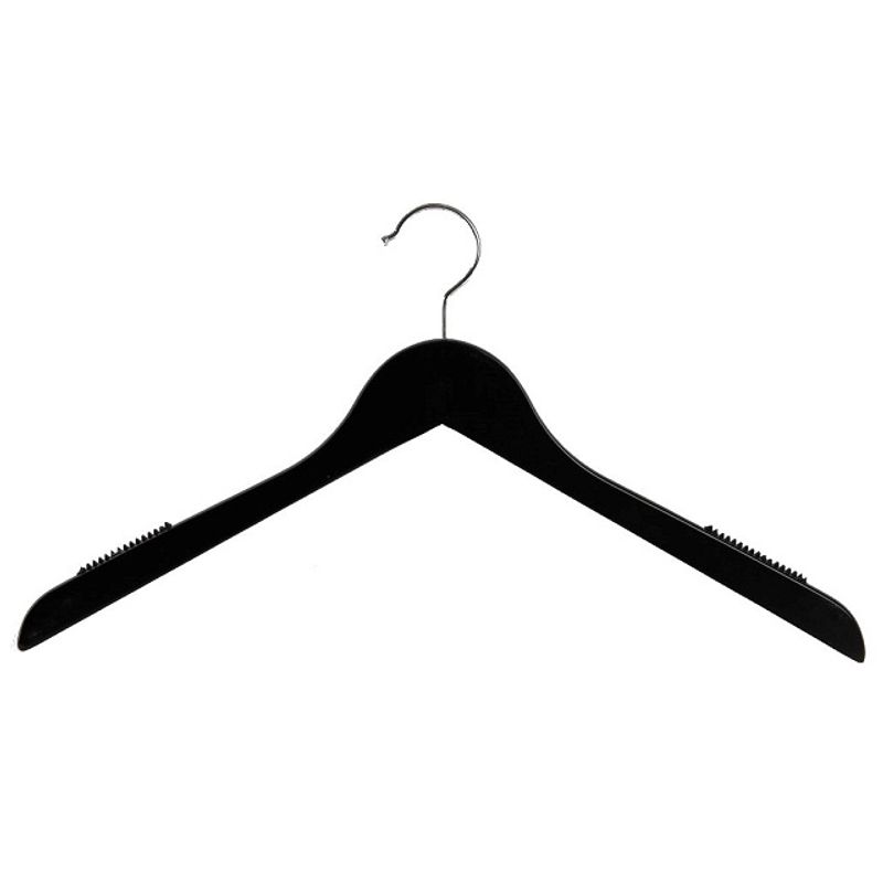 Trähängare rak med non-slip 45cm 50-pack 