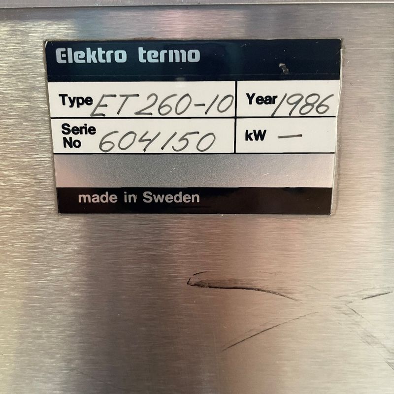 Diskkorgsvagn fjäderbelastad ET-260-10 - begagnad