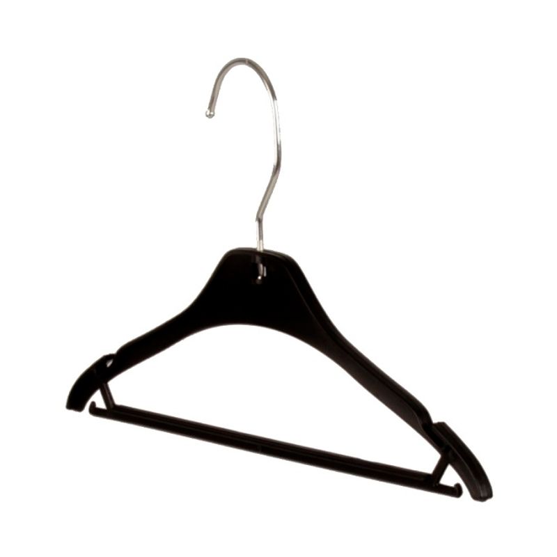 Babygalge med stång 26 cm 250-pack svart