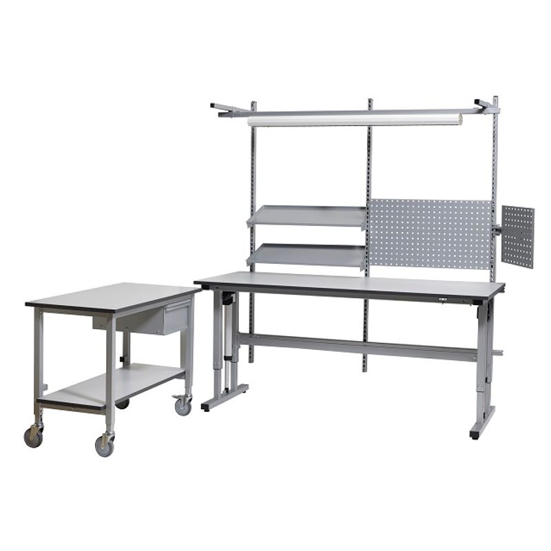 Silverline Ledbar arm med verktygspanel