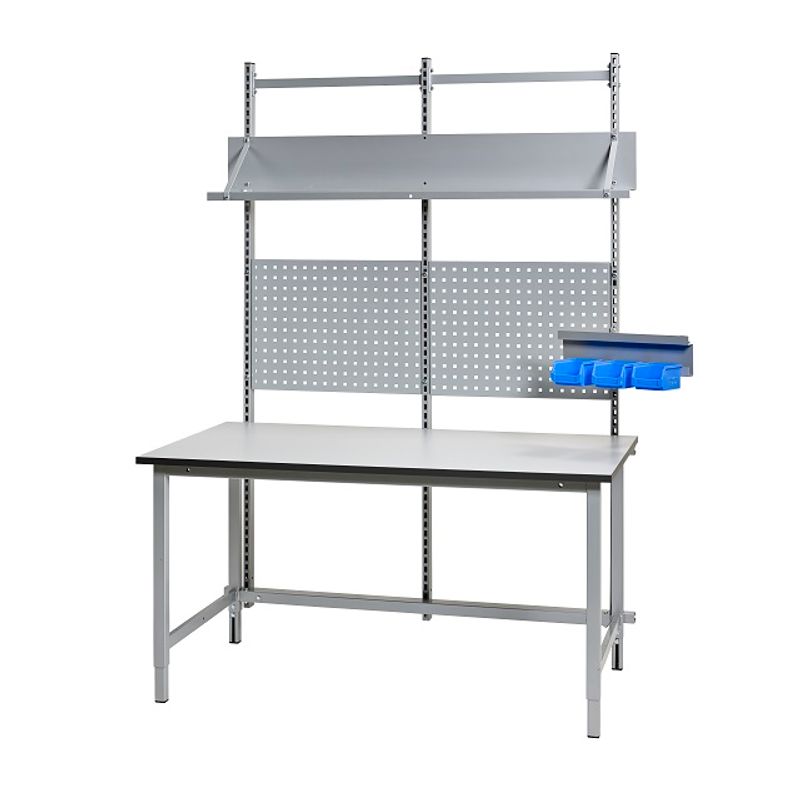 Silverline Ledbar arm med plastbackslist