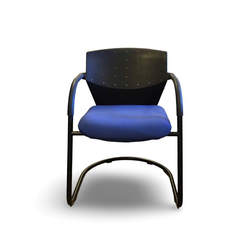 Stol Dauphin blå/svart - begagnad