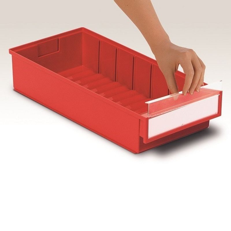 Lagerlåda Treston 5010 500x92x82 mm röd