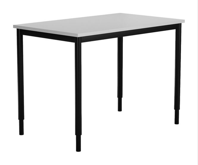 Huvudbild Bord med svarta hörnben 800x600 mm | 6 färger