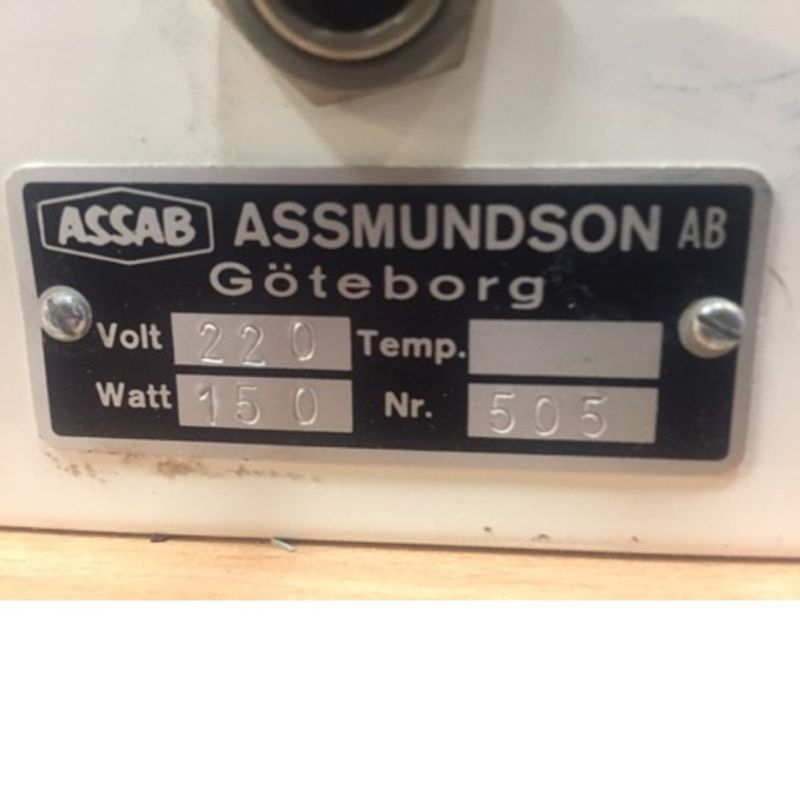 Värmeskåp Assab - begagnad