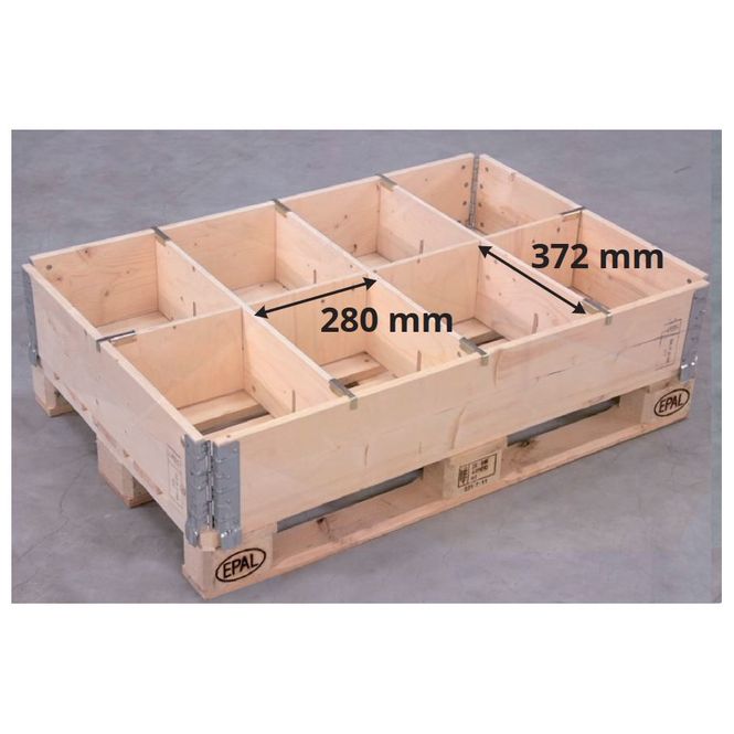 Huvudbild Pallkrageavdelare i slitsad plywood – 8 ...