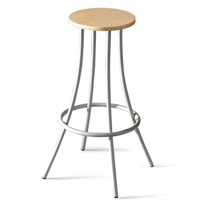 Huvudbild Barstol Gustav | Björk/Silver