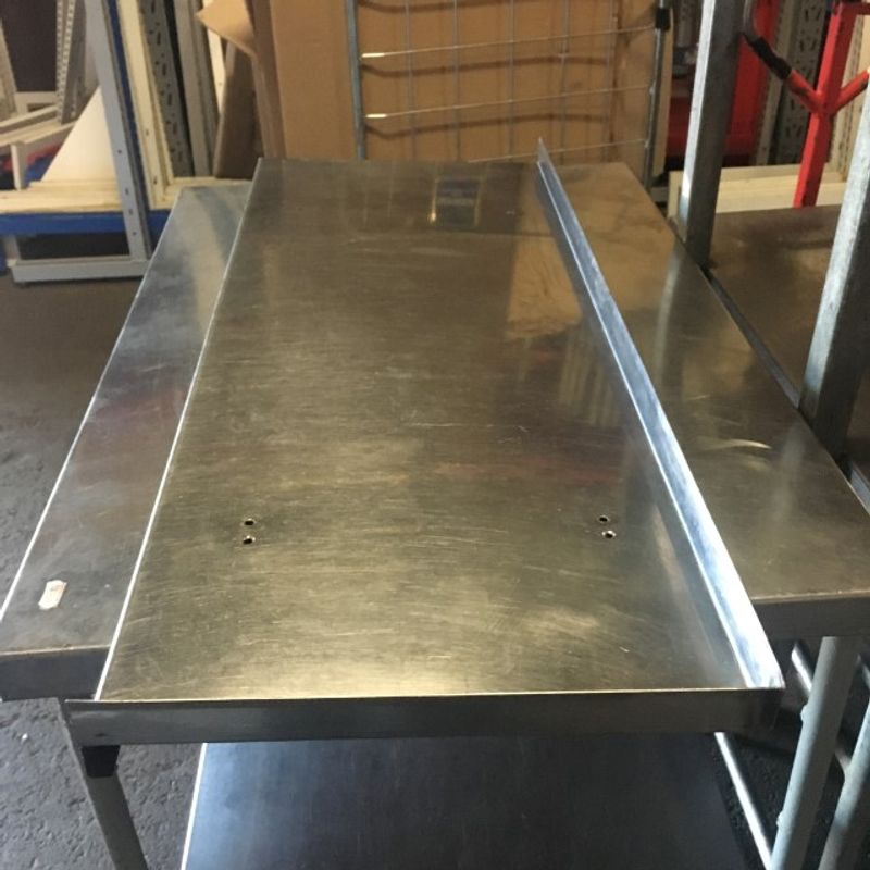 Hyllplan rostfritt 95 cm - begagnat