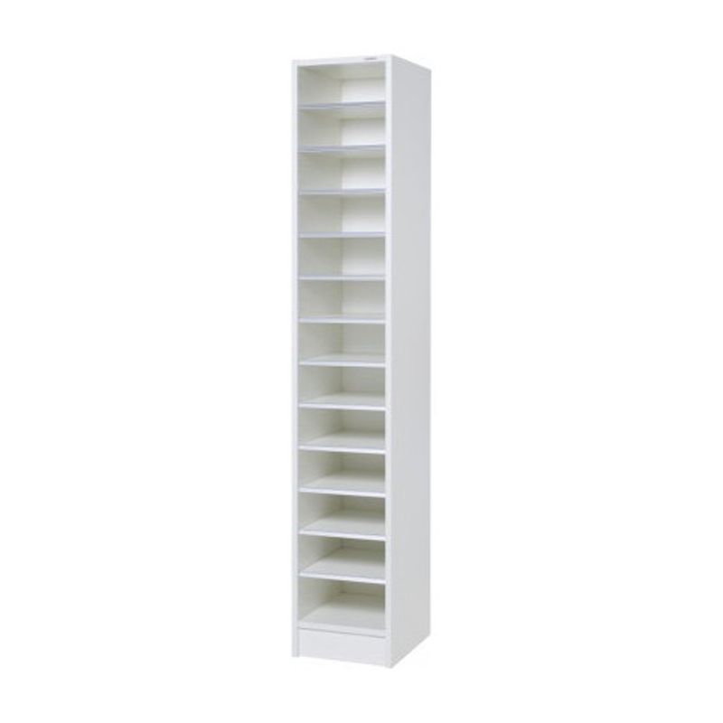 Blanketthylla Singel Maxi Classic 13 fack vit