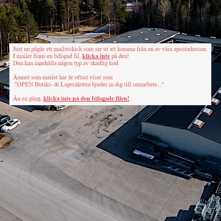 BESÖK VÅR BUTIK PÅ CEMENTVÄGEN 18