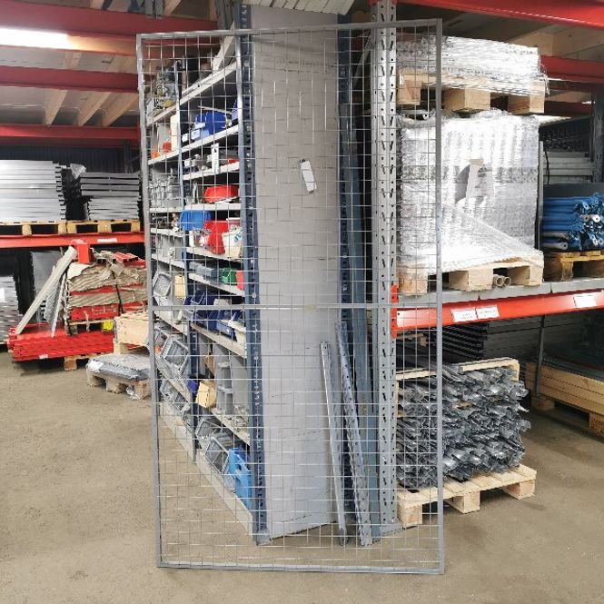 Huvudbild Rasskyddsgaller GRÅ - begagnad